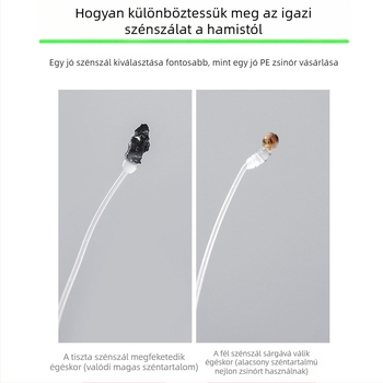 Szénszálas fő zsinór tengeri horgászathoz, közepes erősség
