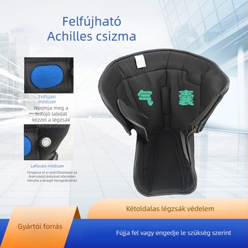 Felfújható Achilles-ín bakancs és boka immobilizáló – sportrehabilitáció