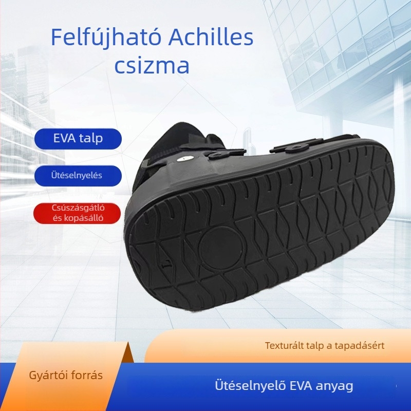 Felfújható Achilles-ín bakancs és boka immobilizáló – sportrehabilitáció