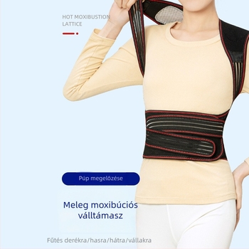 Melegített vállvédő mellény – váll- és felső háti védelem, uniszex edzéshez és egészségmegőrzéshez