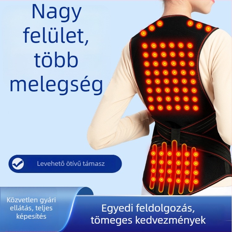 Melegített vállvédő mellény – váll- és felső háti védelem, uniszex edzéshez és egészségmegőrzéshez