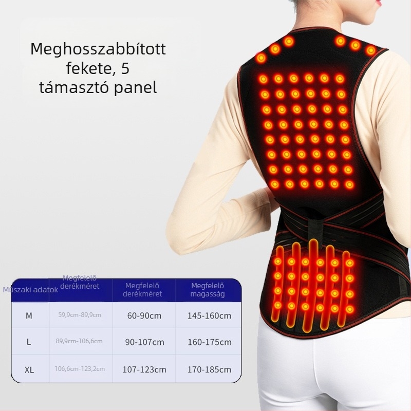 Melegített vállvédő mellény – váll- és felső háti védelem, uniszex edzéshez és egészségmegőrzéshez