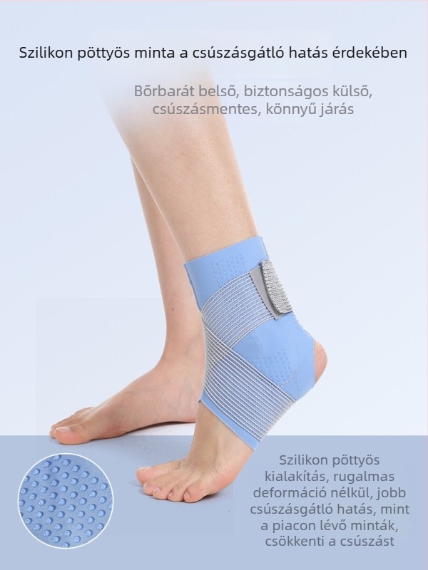 CICODAA bokaortézis – vékony, légáteresztő, futáshoz és ugrókötélhez, boka-támogató, rögzítő szalag