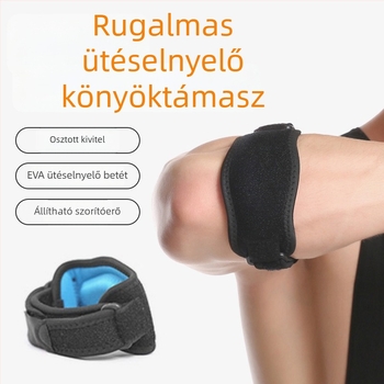 Állítható EVA könyökvédő Velcro-szal és elastikus ütéscsillapítással