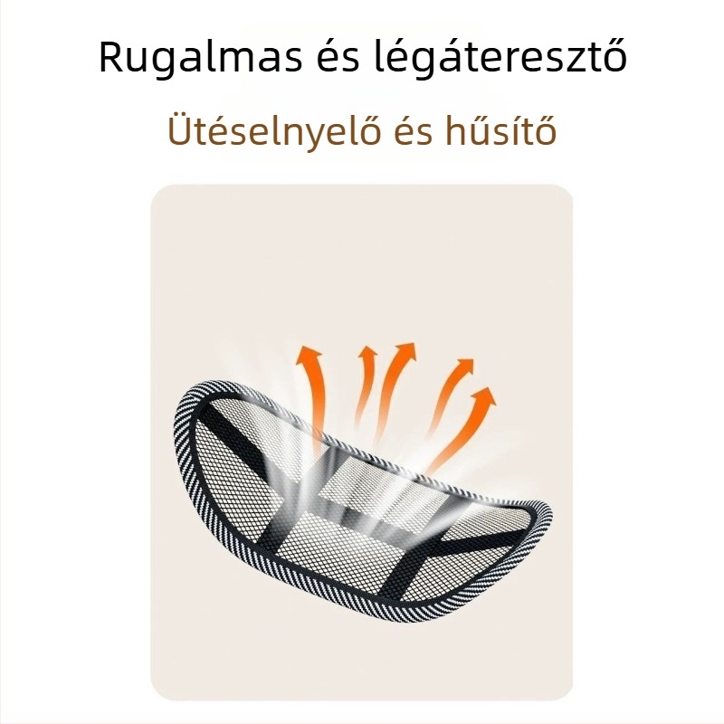 Babakocsi hátsó támasz deréktámla párnával a helyes testtartásért