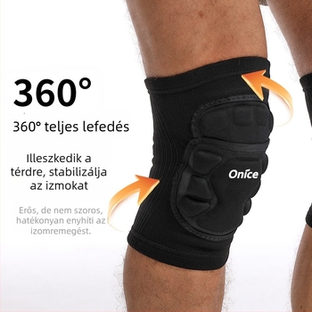 Taktikai térd- és könyökvédő készlet, vastagabb edzéshez, lábvédelmet férfiaknak