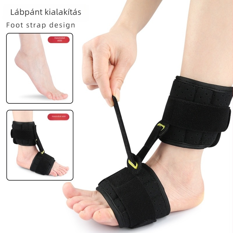 Gyermekeknek bokarögzítő ortézise a láb esése utáni rehabilitációhoz és a boka stabilizálásához; nappali és éjszakai viselés.