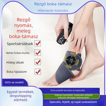Melegített bokavédő a ficam felépülésére – elektromos fűtés, boka ízületi védőhüvely