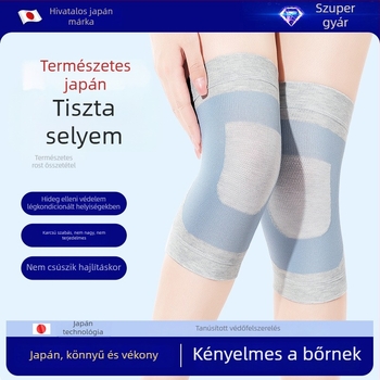 Tavaszi-nyári térdvédő, lélegző, meleg, hidegálló, csúszásmentes, térdvédelem, 3D kötés varras nélküli