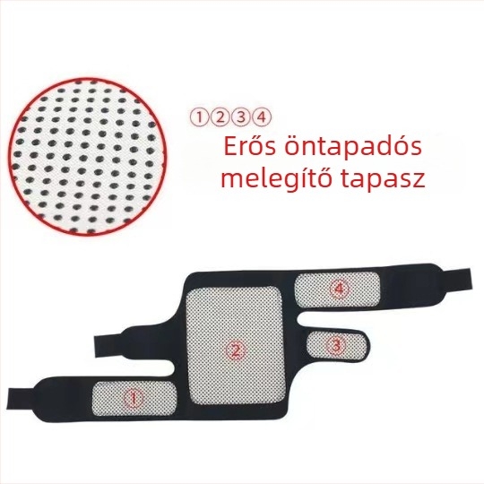 Önmelegedő térdvédő mágneses terápiával a térdízület melegítésére, őszre és télre, sportos térdvédő