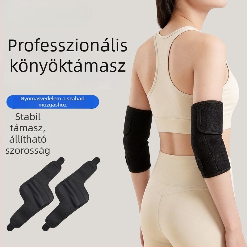 Légáteresztő sportvédő kar- és könyökvédők, színes térdvédőkkel
