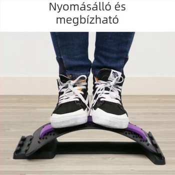 Alvás közbeni derék párna masszázzsal, hát- és deréktámasz