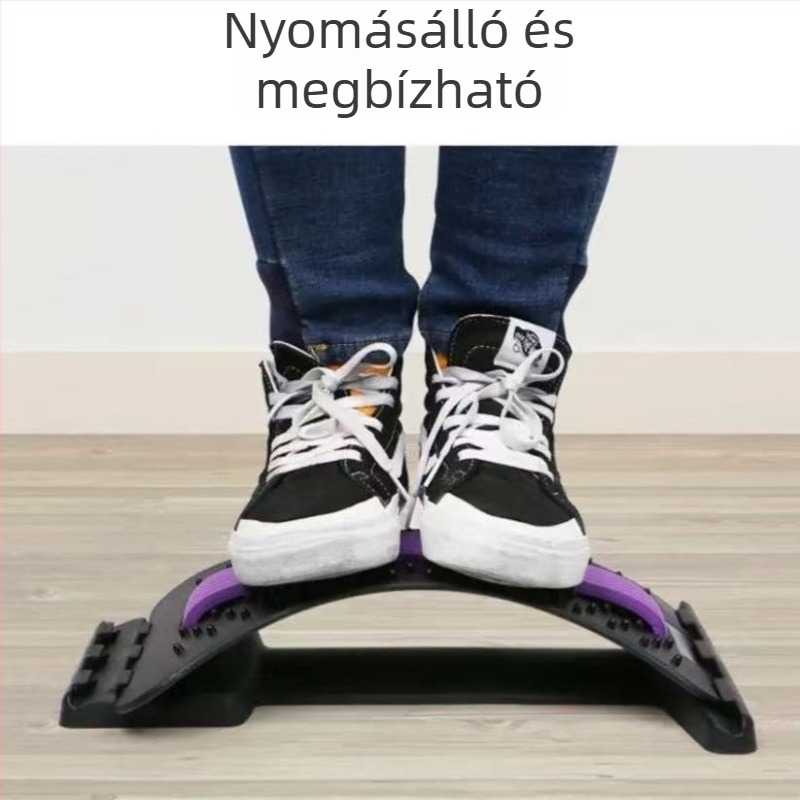 Alvás közbeni derék párna masszázzsal, hát- és deréktámasz