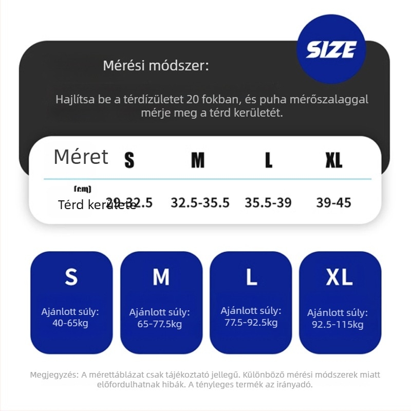 OKVA sport térdmelegítő – meniszkusz védelem kosárlabdázás, futás és guggolás közben – uniszex