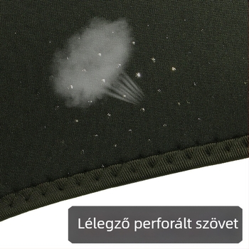Síeléshez és korcsolyázáshoz készült vastag térdvédő – állítható védőfelszerelés téli sportokra