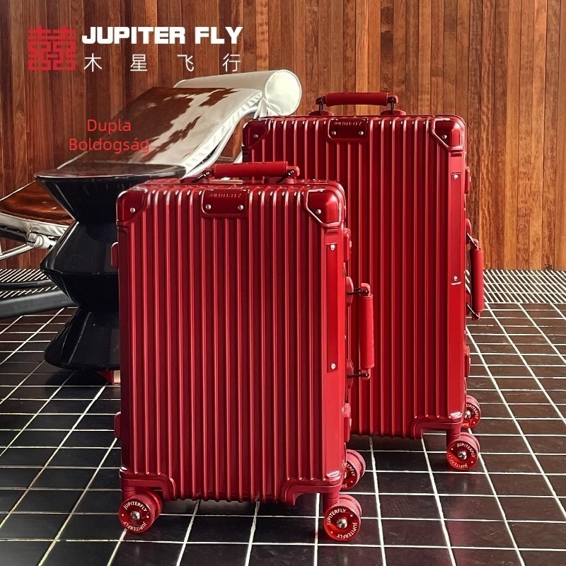 Jupiter Fly esküvői poggyász alumínium vázú PC tok, csúszásmentes, kopásálló, könnyű kézi poggyász