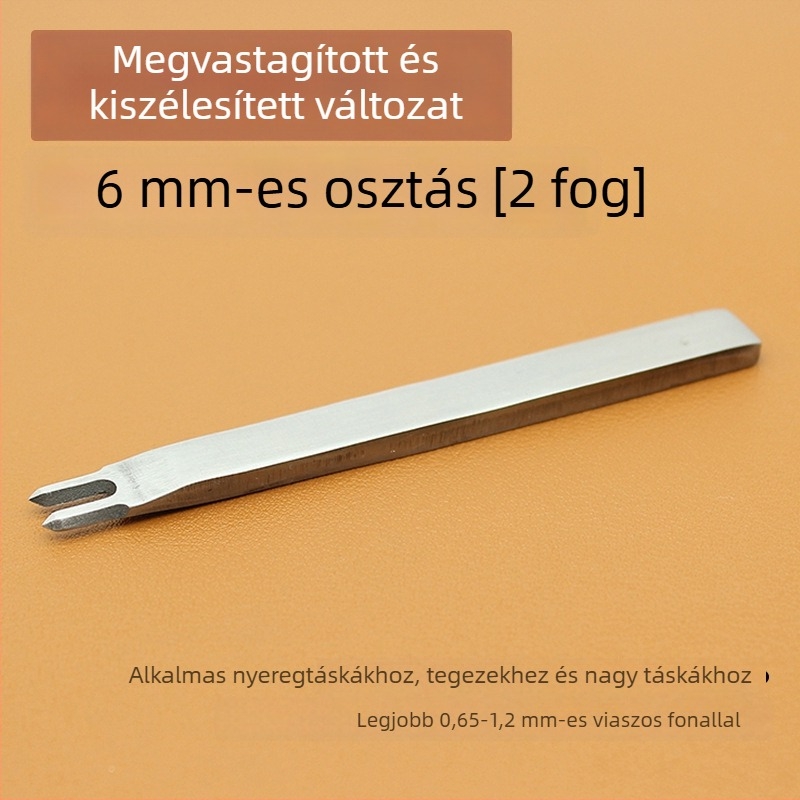 ZY Fehér acél gyémánt bőripari vágó – kézzel készített lyukasztó eszköz pénztárcákhoz, 4 mm