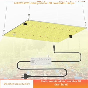 Állítható LED növénytermesztő lámpa, 650W–1500W, kvantum kiegészítő fény szukkulenseknek és palántáknak