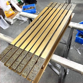 Új kínai stílusú fém gravírozott ajtófogantyú – prémium bronzfa kivitel