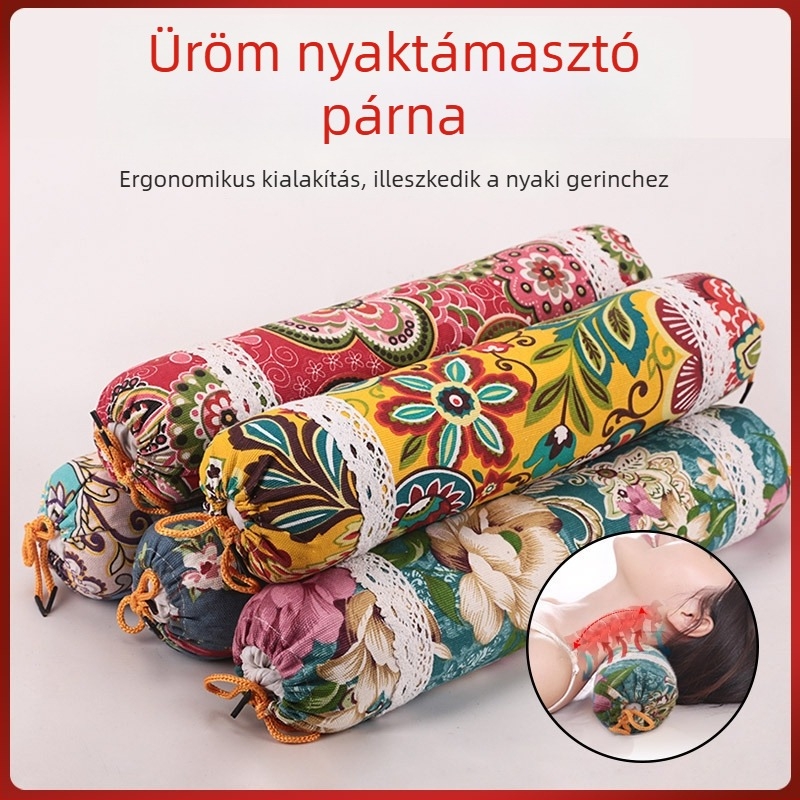 Melegítő ürömalapú nyakpárna – kombinált leszerelhető dizájnnal otthoni használatra