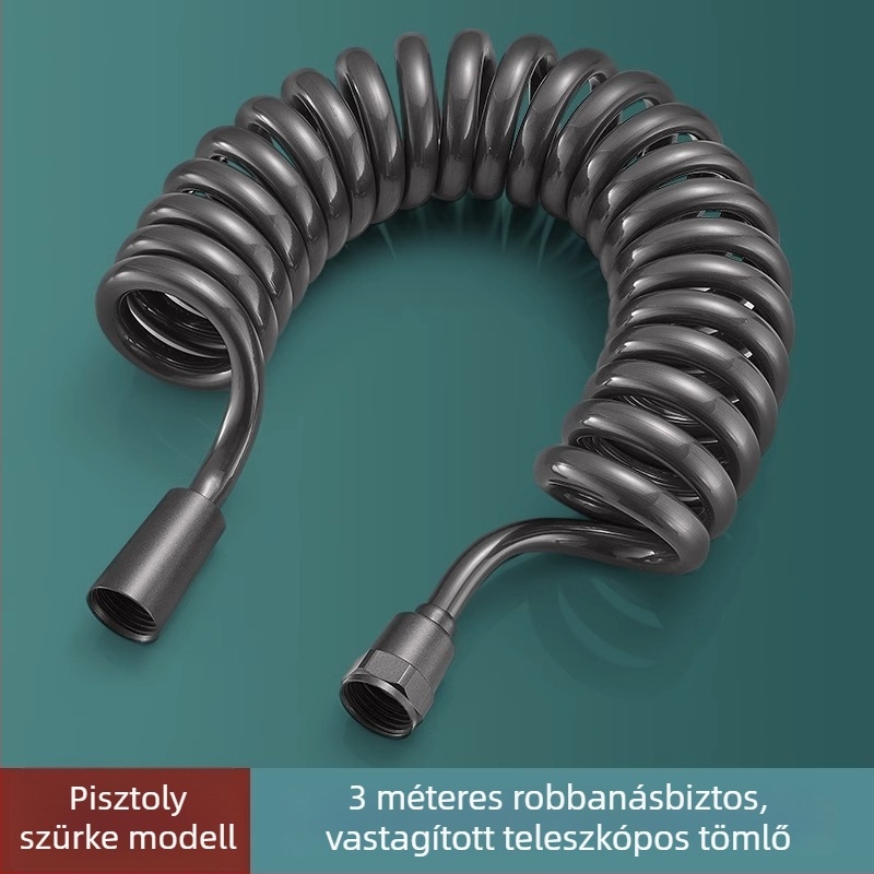 Rozsdamentes acél WC-bidet sprayer készlet — magasnyomású vízsugár a fürdőszobába