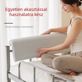 Kollégiumi ágyhoz háttámaszos párna, felső- és alsó bunkához, egyszemélyes ágyhoz