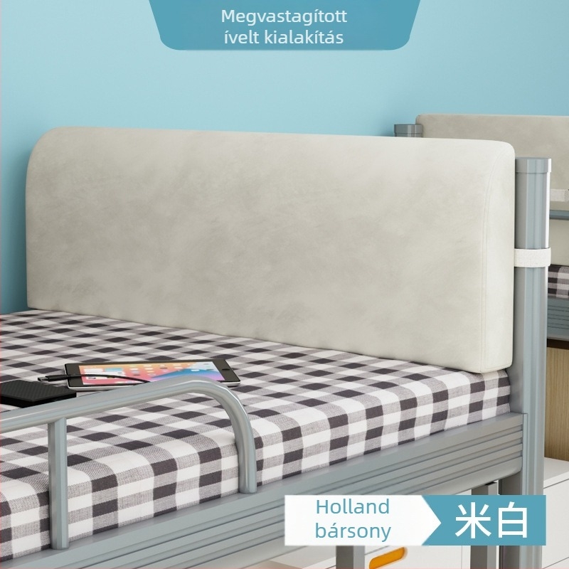Kollégiumi ágyhoz háttámaszos párna, felső- és alsó bunkához, egyszemélyes ágyhoz