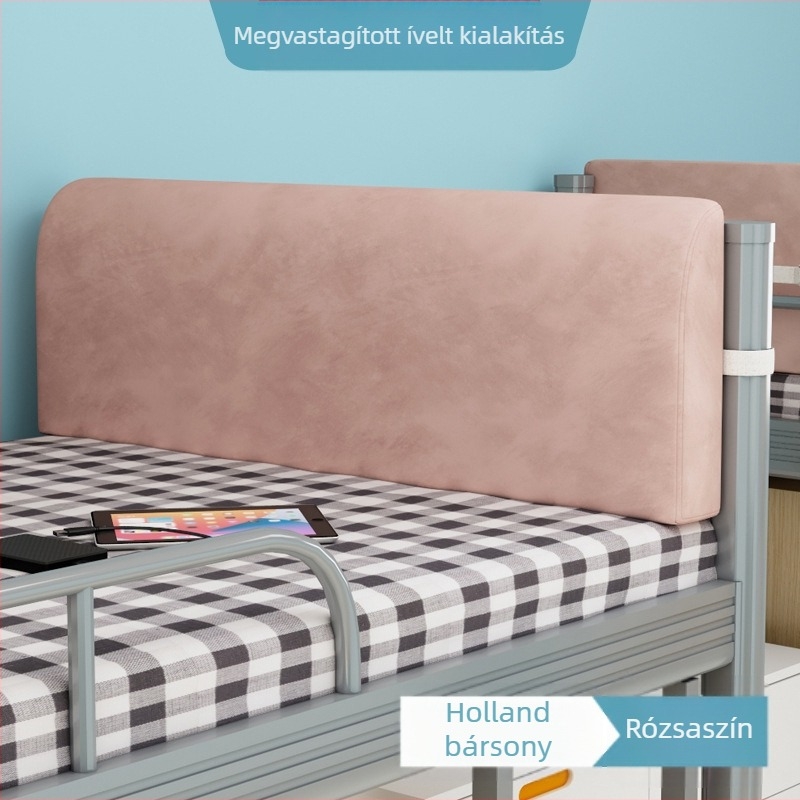 Kollégiumi ágyhoz háttámaszos párna, felső- és alsó bunkához, egyszemélyes ágyhoz