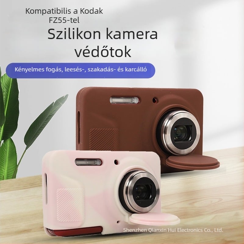 Kodak FZ55 szilikon védőtok – puha burkolat, karcolásálló és kopásálló