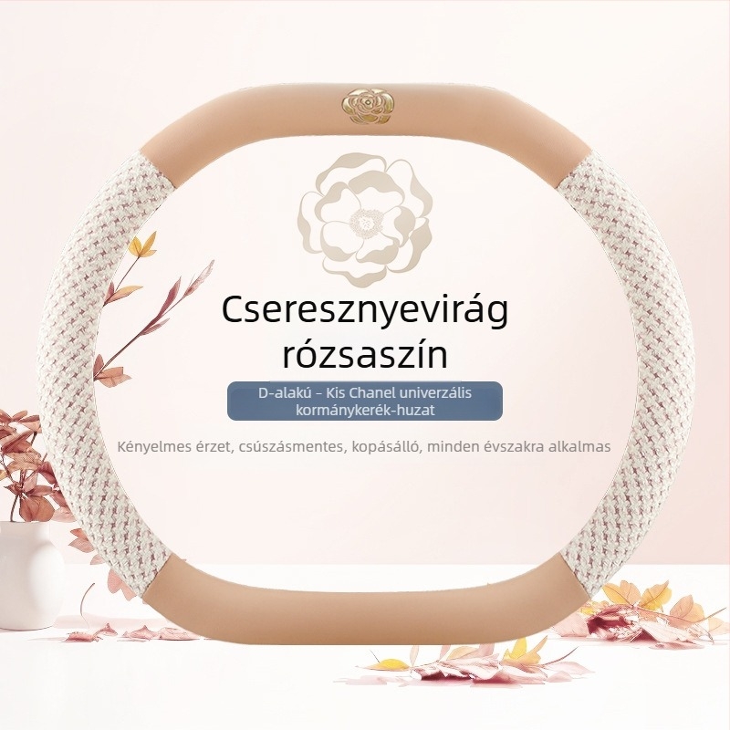 Kamélia kormányvédő minden évszakra, kerek D-típusú alak, több színben