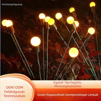 LED világítólégy kerti karó lámpa, kültéri, IP65 vízálló
