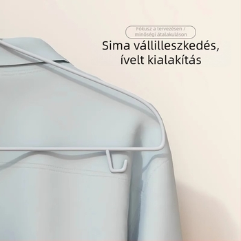 Felnőtt ruhafogas, vastagabb fogas, kollégiumi tárolás, nyom nélkül maradó ruhafogas, modern minimalist design a fehérnemű és zokni számára
