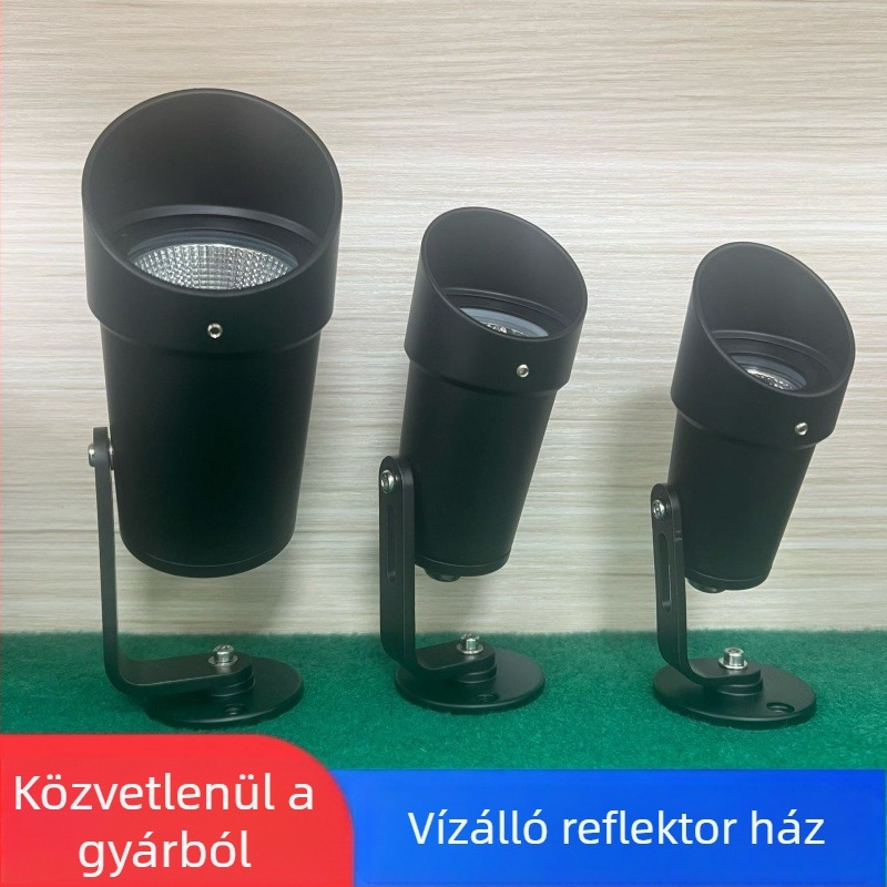 Kültéri vízálló LED fa-világítás házival készlettel kerthez, udvarhoz és tájvilágításhoz – hálózati csatlakozás, 6W