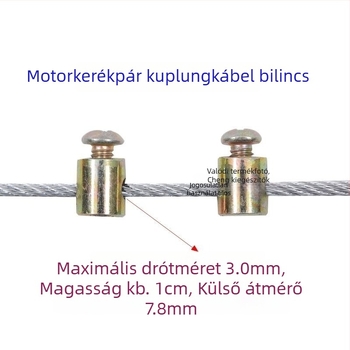 Gázpedál-kábel vége motorkerékpárokhoz és mini kultivátorokhoz