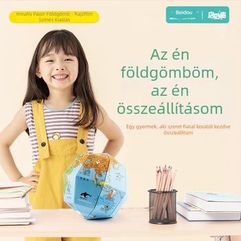 Beidou márka kreatív origami gömb, kis kézzel készített DIY és osztálytermi oktatásra