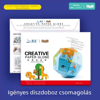 Beidou márka kreatív origami gömb, kis kézzel készített DIY és osztálytermi oktatásra