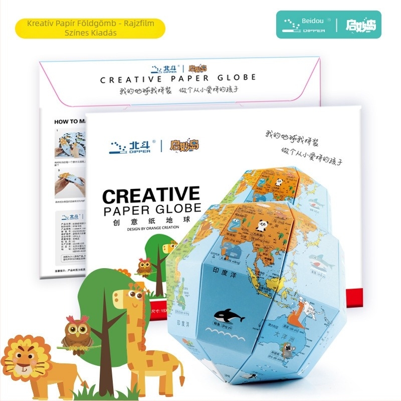 Beidou márka kreatív origami gömb, kis kézzel készített DIY és osztálytermi oktatásra