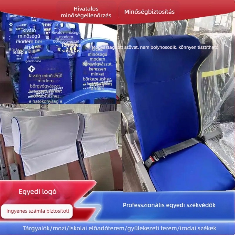 Egyedi autóbuszülés-huzat Yutong és King Long számára, Shaolin 19-üléses minibusz, Higer párnák, iskolai buszülések