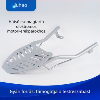 Elektromos motorok hátsó csomagtartója, megerősített, univerzálisan állítható tartó