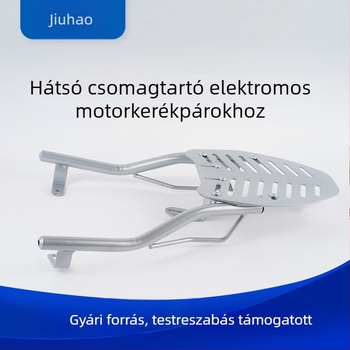 Elektromos motorok hátsó csomagtartója, megerősített, univerzálisan állítható tartó