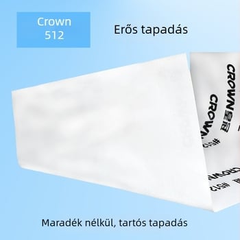 CROWN 512 Kétoldalú ragasztószalag, erős tapadással, ultra vékony, hőálló fém- és műanyag alkatrészekhez, autóipari szalag