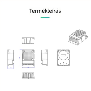 Hátrameneti figyelmeztető hang- és fényjelző riasztó teherautók és építőgépek számára
