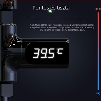 Fürdővíz hőmérő gyerekeknek és babáknak, beltéri digitális kijelzős vízhőmérséklet-mérő, nagy pontosságú