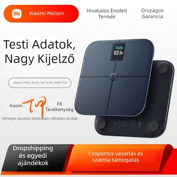 S400Pro testzsírmérleg – okos, pontos otthoni mérleg a fogyásért nőknek