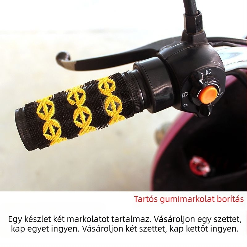 Kormányvédő burkolat elektromos járművekhez és motorkerékpárokhoz — módosítási kiegészítők, gáz, antifagyasztó, csúszásmentes szivacs, puha gél