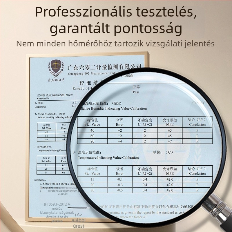 Belső hőmérő otthonra – pontos hőmérséklet- és páratartalom kijelző, babaszobába
