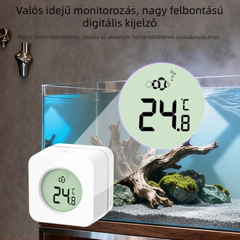 Akvárium mágneses kefés hőmérő — kis méretű, speciális üveg algák eltávolítására szolgáló eszköz