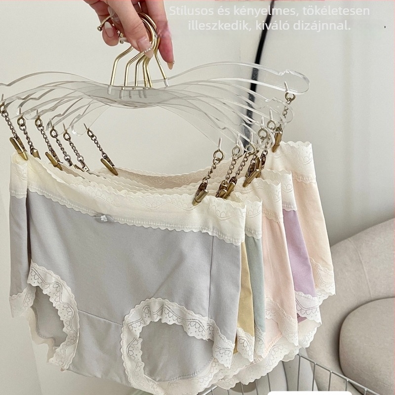 Női csipkés bugyi középmagas derekú, kontrasztos színű, magas elasztikusság, nude szín, belső réteg mulberry silk, viszkóz anyag