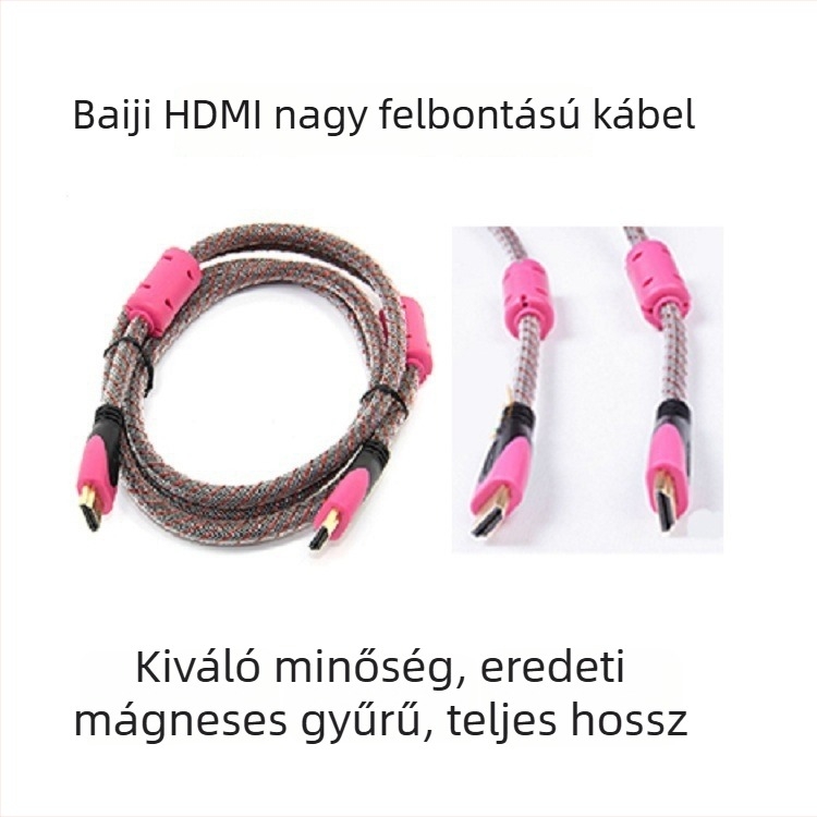 HDMI kábel 4K, 3D HD, 1,5–20 m, számítógéphez, tévéhez és set-top boxhoz