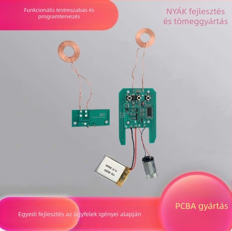 Vezeték nélküli töltésű szépségápoló eszköz PCBA fejlesztés
